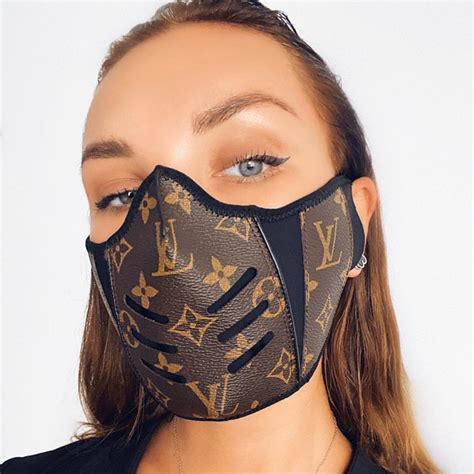 louis vuitton face.mask|Louis Vuitton designer face mask.